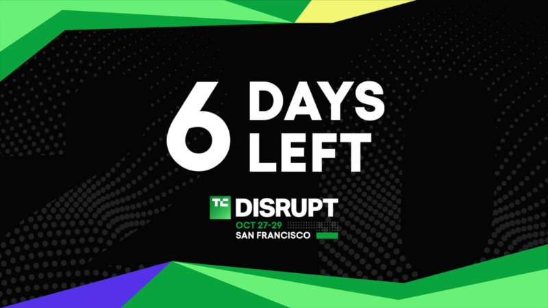 Last Chance: 6 Days to Save on Disrupt 2025 Passes!