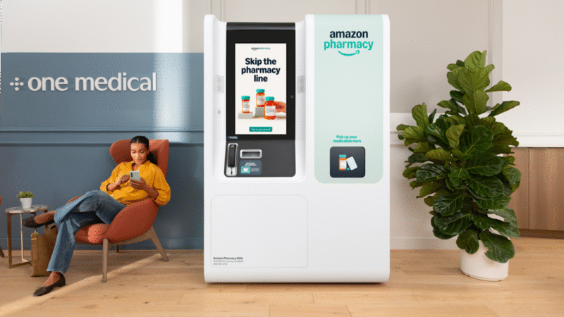 Amazon Launches Prescription Drug Vending Machines!