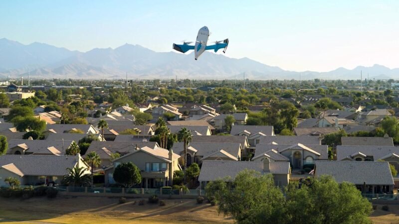 Dramatic Drone Collision: Amazon Prime Air Drones Crash in Arizona