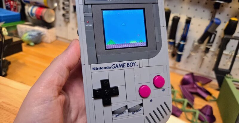 Revolutionizing Play: The Magnetic BrickBoy Kit for Lego Game Boy!