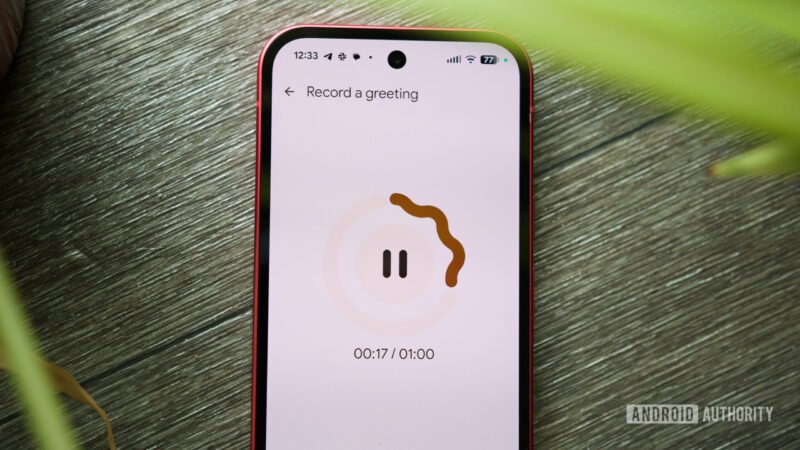Create a Custom Take a Message Greeting on Your Pixel