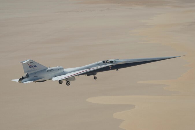 Ready for Supersonic: The X-59 Takes to the Skies!