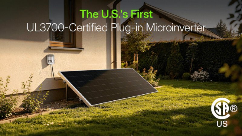 Meet the First UL 3700-Compliant Plug-In Solar Microinverter in the US!