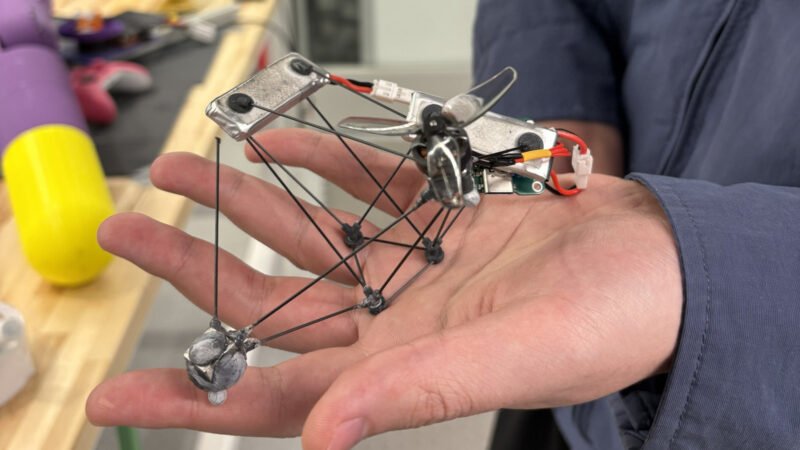 Blazing Fast Drone Spins Beyond Human Vision