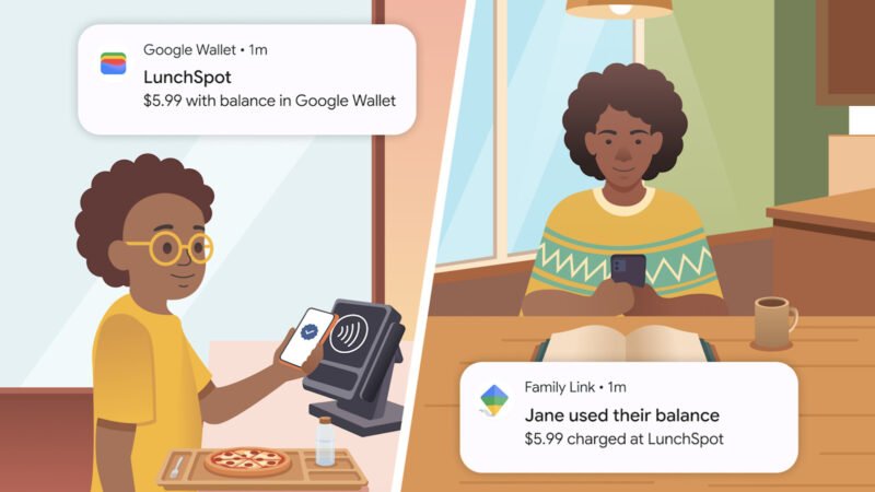 Send Money Securely to Kids with Google Wallet