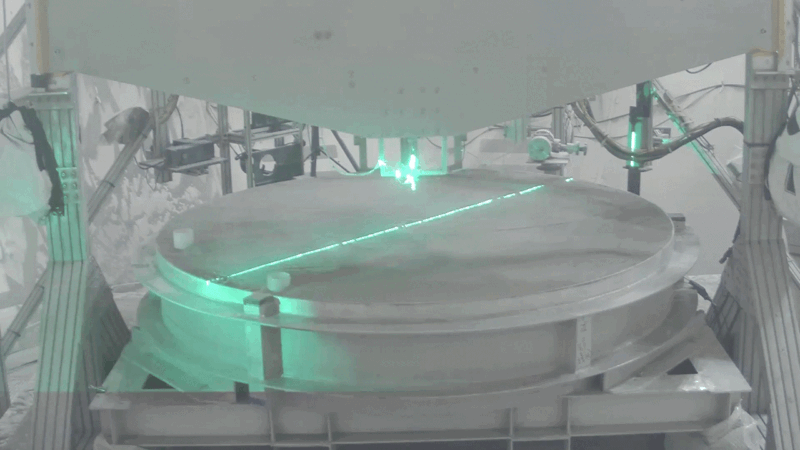 Lunar Landing Halt: Testing Dust-Surface Reactions