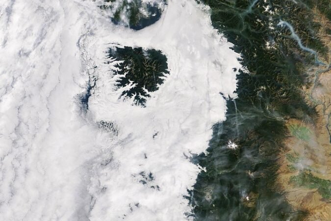 Mystery Looms: The Northwest Enshrouded in Clouds